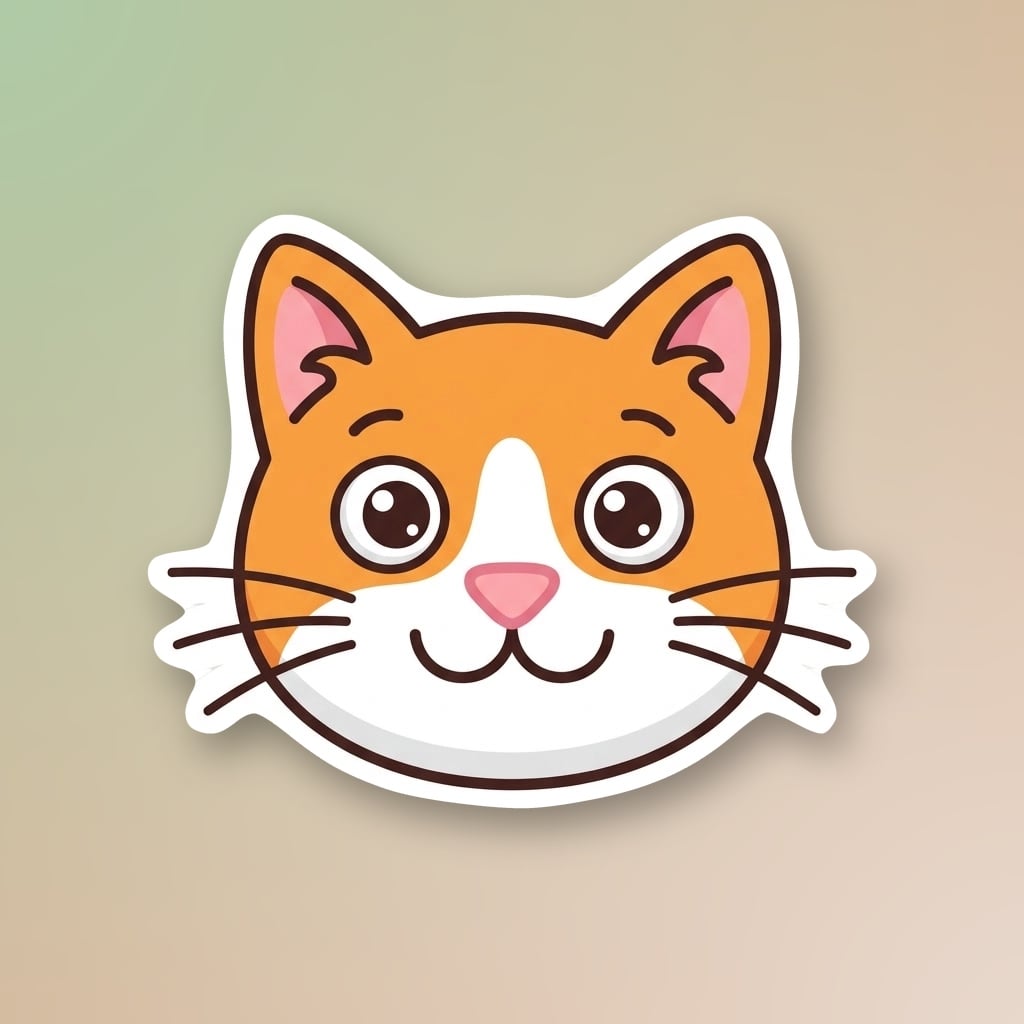 Cute Cat Face