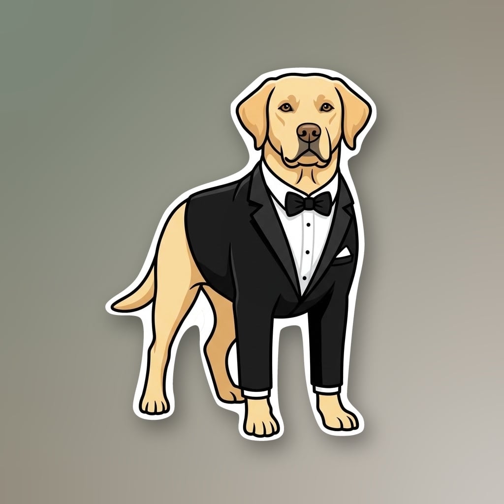 Tuxedo Lab